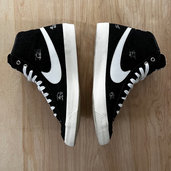 Nike Men's Blazer Mid '77 Vintage Cleveland Rocks - size 10.5 - DQ7635-001 - Picture 3 of 7